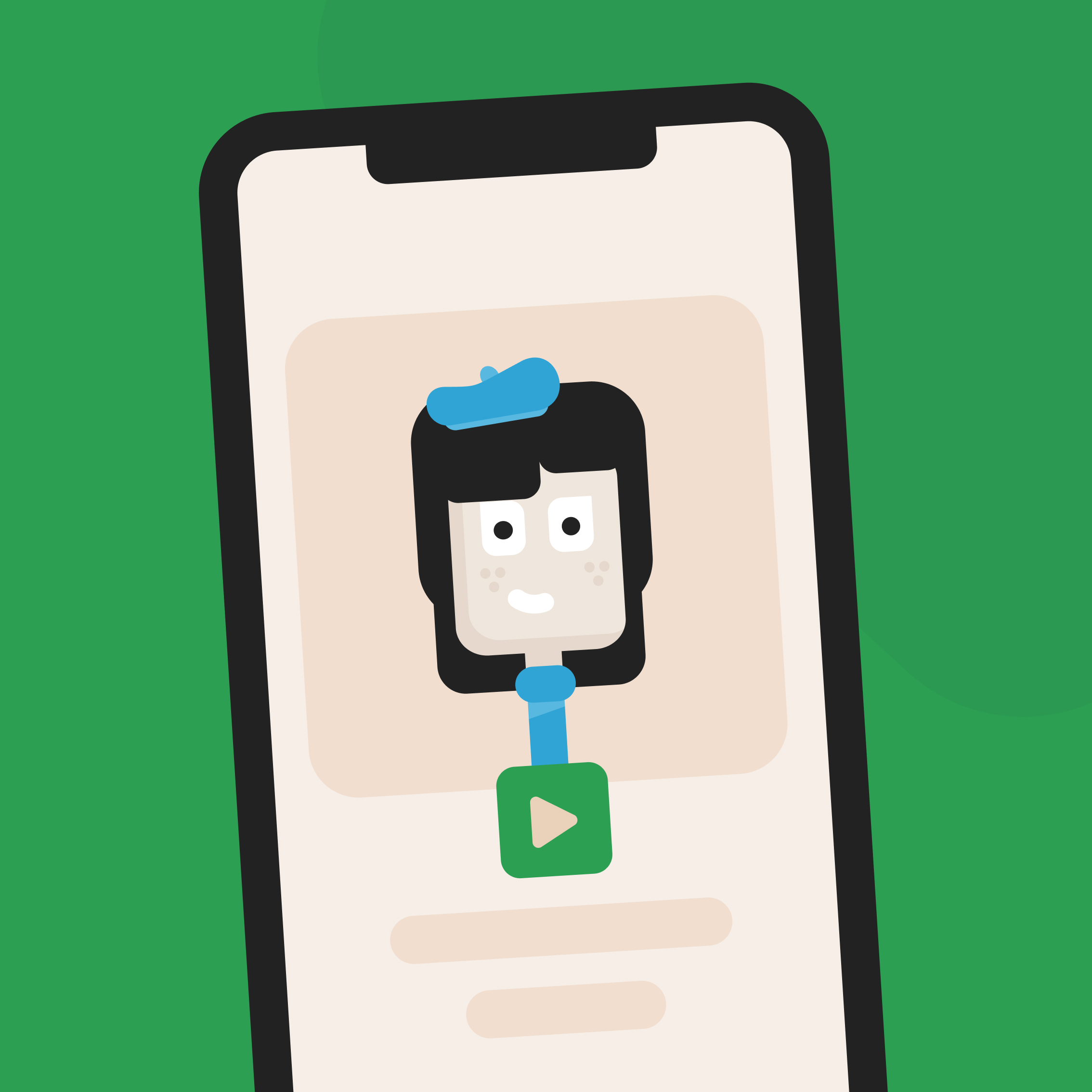 Лулу из ЛингоЧунга в телефоне