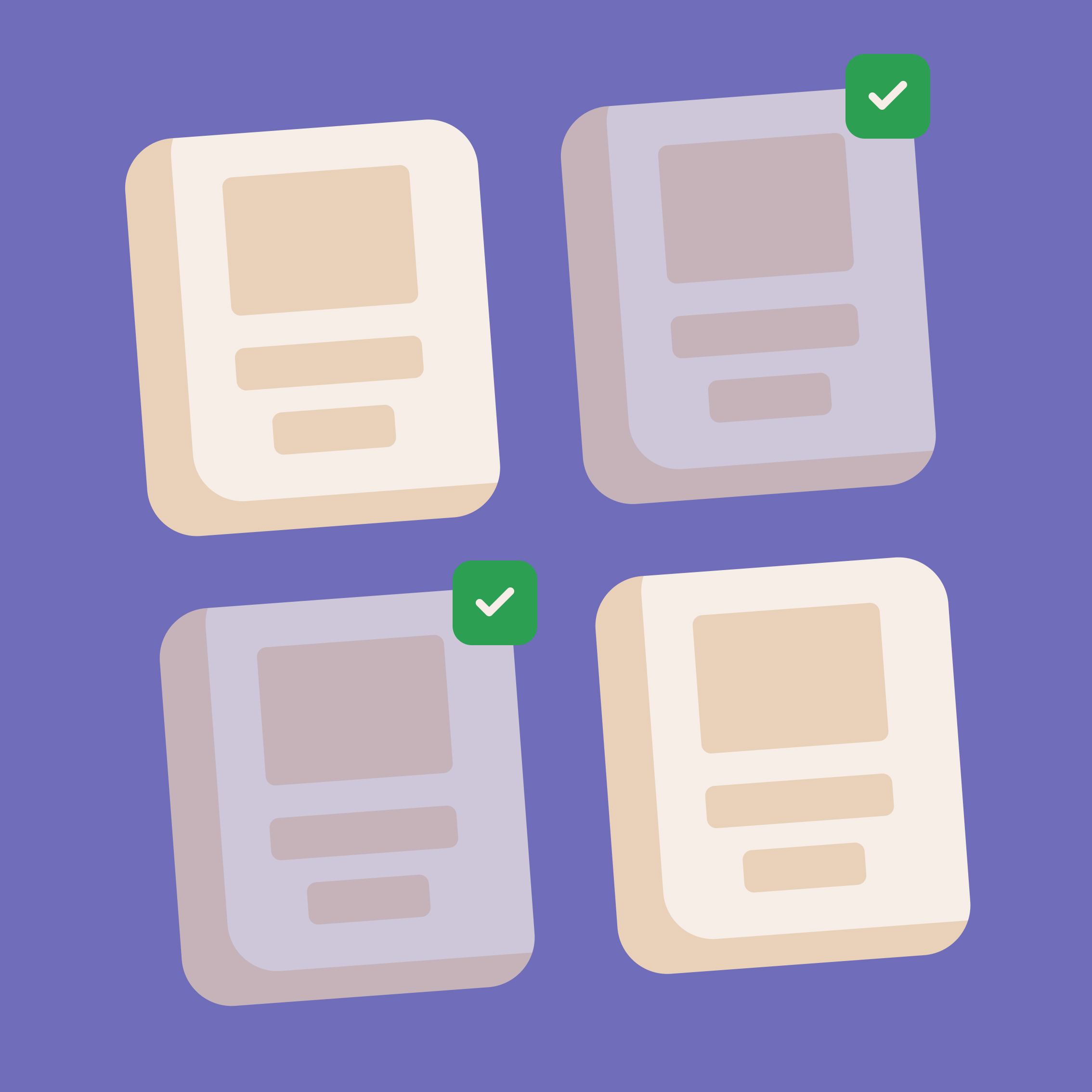 Карточки для языка с отметкой о выполненных