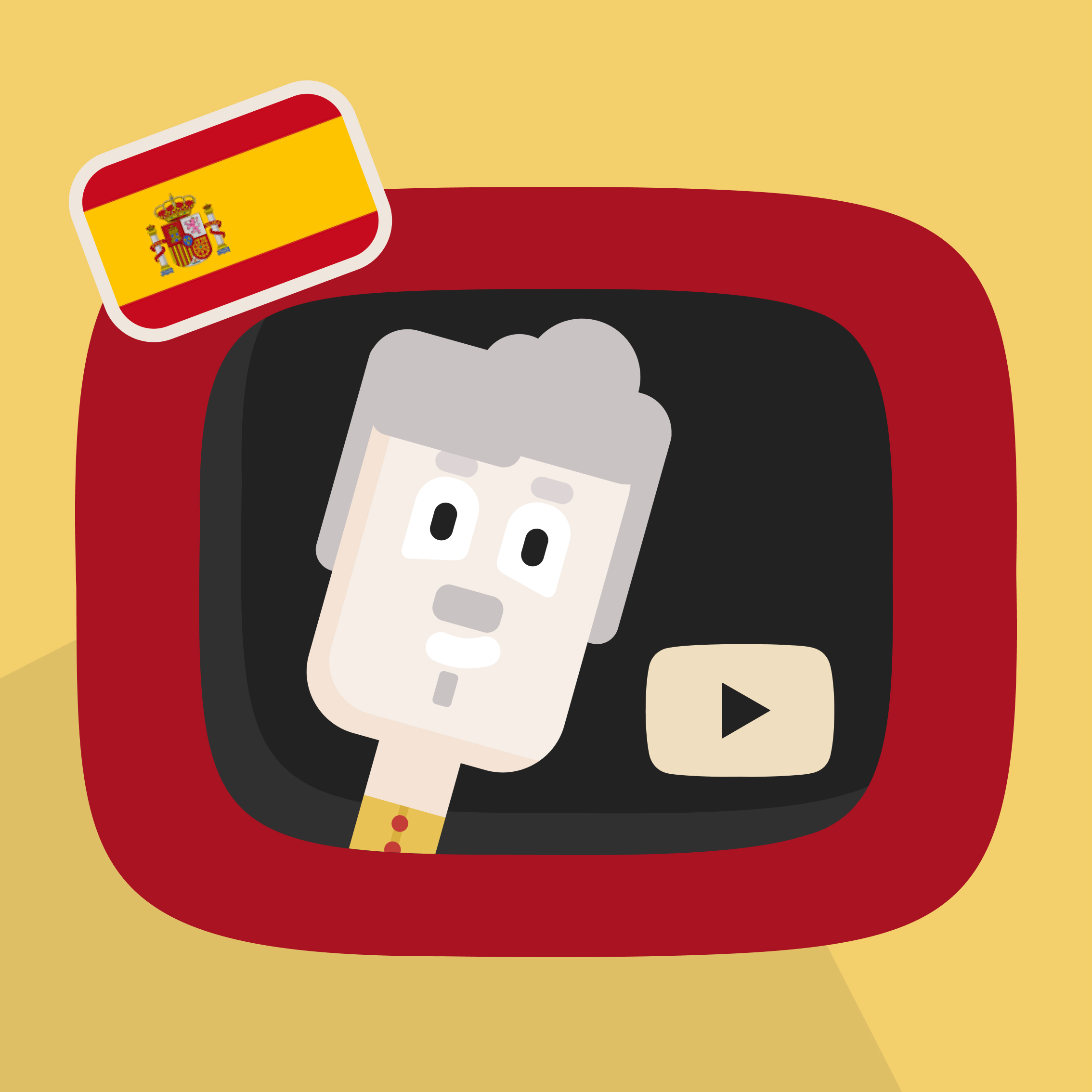 Рико с иконкой Youtube